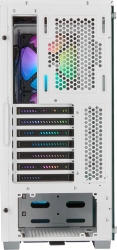 Корпус Corsair iCUE 220T RGB белый/серый без БП ATX 3x120mm 4x140mm 2xUSB3.0 audio bott PSU