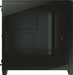 Корпус Corsair 4000D Airflow TG черный без БП ATX 4x120mm 4x140mm 1xUSB3.0 audio bott PSU