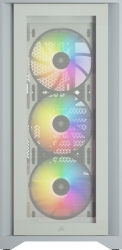 Корпус Corsair iCUE 4000X RGB белый/серый без БП ATX 3x120mm 4x140mm 1xUSB3.0 audio bott PSU