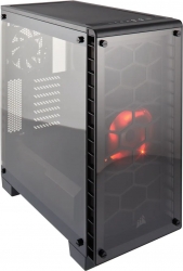 Корпус Corsair Crystal 460X черный без БП ATX 5x120mm 3x140mm 2xUSB3.0 audio bott PSU