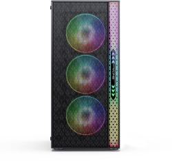 Корпус Formula V-LINE 2056B черный/черный без БП ATX 1xUSB2.0 1xUSB3.0 audio bott PSU