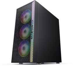 Корпус Formula V-LINE 2056B черный/черный без БП ATX 1xUSB2.0 1xUSB3.0 audio bott PSU