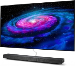 Телевизор OLED LG OLED65WX9LA черный/серебристый