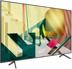 Телевизор QLED Samsung 55 QE55Q70TAUXRU Q темно-серый/Ultra HD/1400Hz/DVB-T2/DVB-C/DVB-S2/USB/WiFi/Smart TV RUS