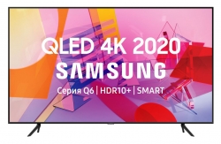 Телевизор QLED Samsung QE55Q60TAUXRU Q черный