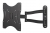 Кронштейн для телевизора Kromax TECHNO-3 серый 15-40 макс.20кг настенный поворотно-выдвижной и наклонный