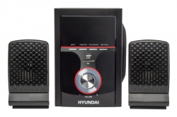 Микросистема Hyundai H-HA240 черный 39Вт/FM/USB/BT/SD