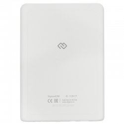 Электронная книга Digma E63W 6 E-Ink Carta 800x600 600MHz/4Gb/microSDHC белый