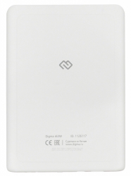 Электронная книга Digma R63W 6 E-Ink Carta 800x600 600MHz/4Gb/microSDHC/подсветка дисплея белый