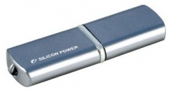 Флеш Диск Silicon Power 16Gb LuxMini 720 SP016GBUF2720V1D синий