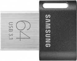 Флеш Диск Samsung 64Gb Fit Plus MUF-64AB/APC черный