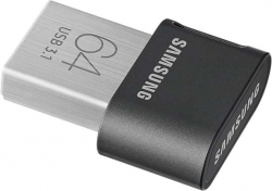 Флеш Диск Samsung 64Gb Fit Plus MUF-64AB/APC черный