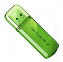 Флеш Диск Silicon Power 16Gb Helios 101 SP016GBUF2101V1N зеленый