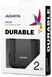 Жесткий диск A-Data USB 3.0 2Tb AHD330-2TU31-CBK HD330 DashDrive Durable 2.5 черный