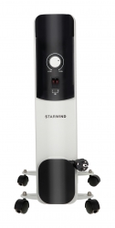 Радиатор масляный Starwind SHV4120 белый/черный