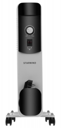 Радиатор масляный Starwind SHV4915 белый/черный