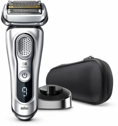 Бритва сетчатая Braun Series 9 9330s реж.эл.:5 питан.:аккум. серебристый