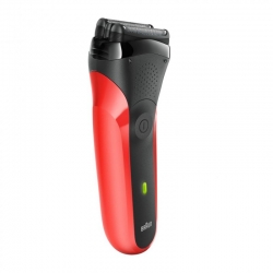 Бритва сетчатая Braun 300s r реж.эл.:2 питан.:элек.сеть/аккум. красный