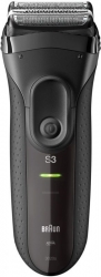 Бритва сетчатая Braun Series 3 3020s B3CM черный/белый