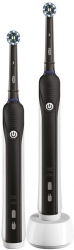 Набор электрических зубных щеток Oral-B Pro 790 Duo черный