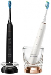 Набор электрических зубных щеток Philips HX9914/57 черный