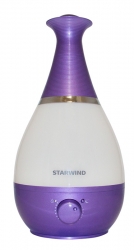 Увлажнитель воздуха Starwind SHC1221 фиолетовый/серебристый
