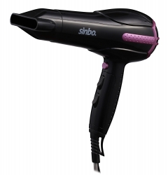 Фен Sinbo SHD 7066 черный/розовый