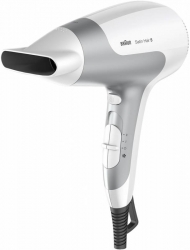 Фен Braun HD580 белый/серебристый