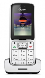 Трубка доп. Dect Gigaset SL450HX RUS серебристый для SL450