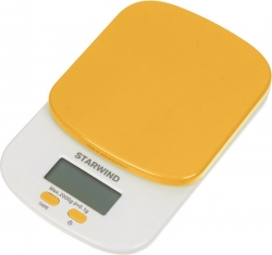 Весы кухонные электронные Starwind SSK2158 оранжевый