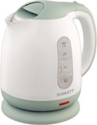 Чайник электрический Scarlett SC-EK18P55 белый/ментол