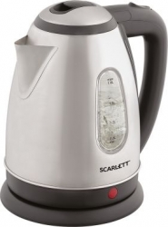 Чайник электрический Scarlett SC-EK21S88 черный/серебристый