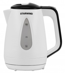 Чайник электрический Starwind SKP3213 белый/черный