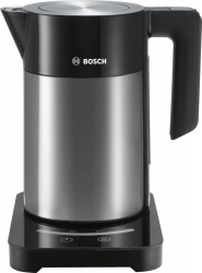 Чайник электрический Bosch TWK7203 черный/серебристый
