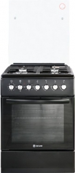 Плита Комбинированная De Luxe 606040.00гэ-003(кр) ЧР черный