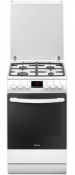 Плита Комбинированная Hansa FCMW58240 белый