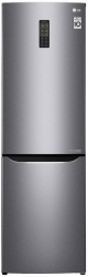 Холодильник LG GA-B379SLUL серебристый