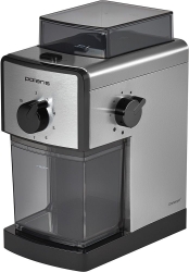 Кофемолка Polaris PCG 1620 Stone нержавеющая сталь/черный