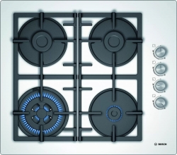 Газовая варочная поверхность Bosch POH6C2O90R белый