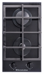 Газовая варочная поверхность Electronicsdeluxe GG2 400215F-000 стекло черное