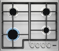 Газовая варочная поверхность Zanussi GPZ263SS серебристый