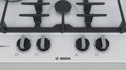 Газовая варочная поверхность Bosch PCI6A2B90R белый