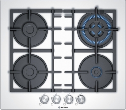 Газовая варочная поверхность Bosch PNH6B2O90R белый