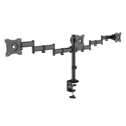Кронштейн для мониторов Arm Media LCD-T15 черный 15 -32 макс.30кг настольный поворот и наклон верт.перемещ.