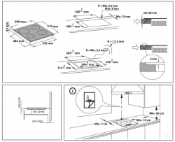 Варочная поверхность Hotpoint-Ariston HR 621 X черный