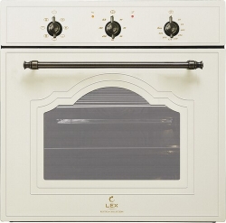 Духовой шкаф Электрический Lex EDM 6075С IV LIGHT белый антик