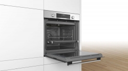 Духовой шкаф Электрический Bosch HBG517ES0R нержавеющая сталь/черный