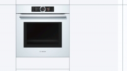 Духовой шкаф Электрический Bosch HNG6764W6 белый
