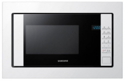 Микроволновая печь Samsung FW77SUW/BW 20л. 850Вт белый/черный (встраиваемая)
