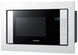 Микроволновая печь Samsung FW77SUW/BW 20л. 850Вт белый/черный (встраиваемая)